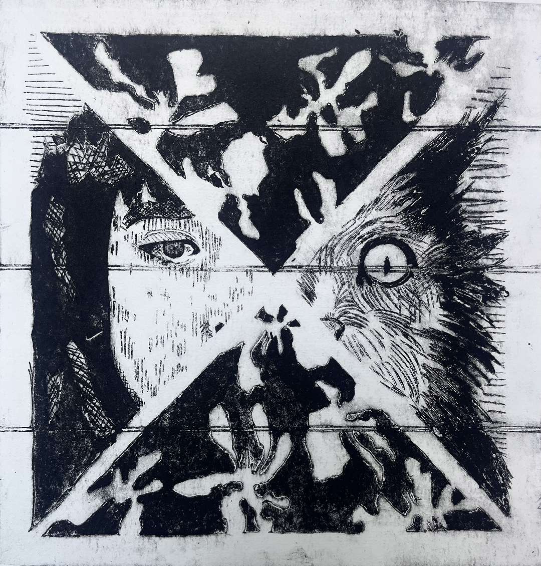 Alma de gato asustado