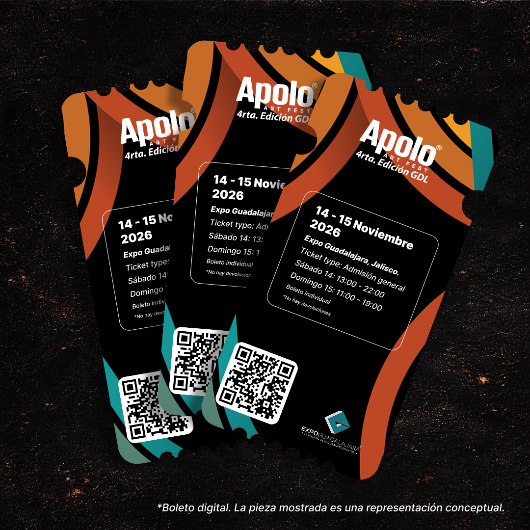 Apolo Art Fest 14 - 15 Noviembre 2026 | Expo Guadalajara