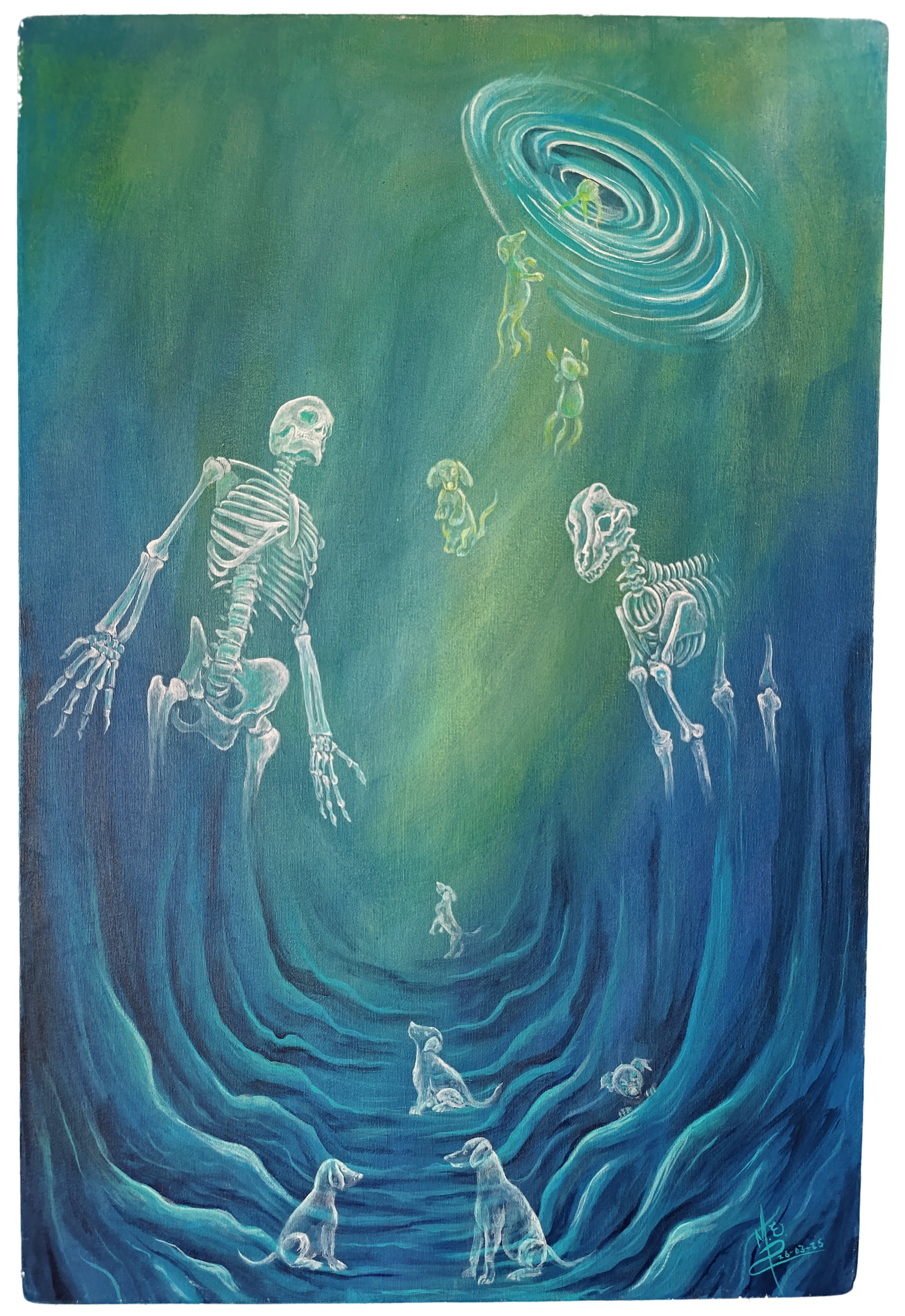 Usamos solo un vehículo para contener el alma