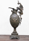 Jarrón Europeo en Bronce