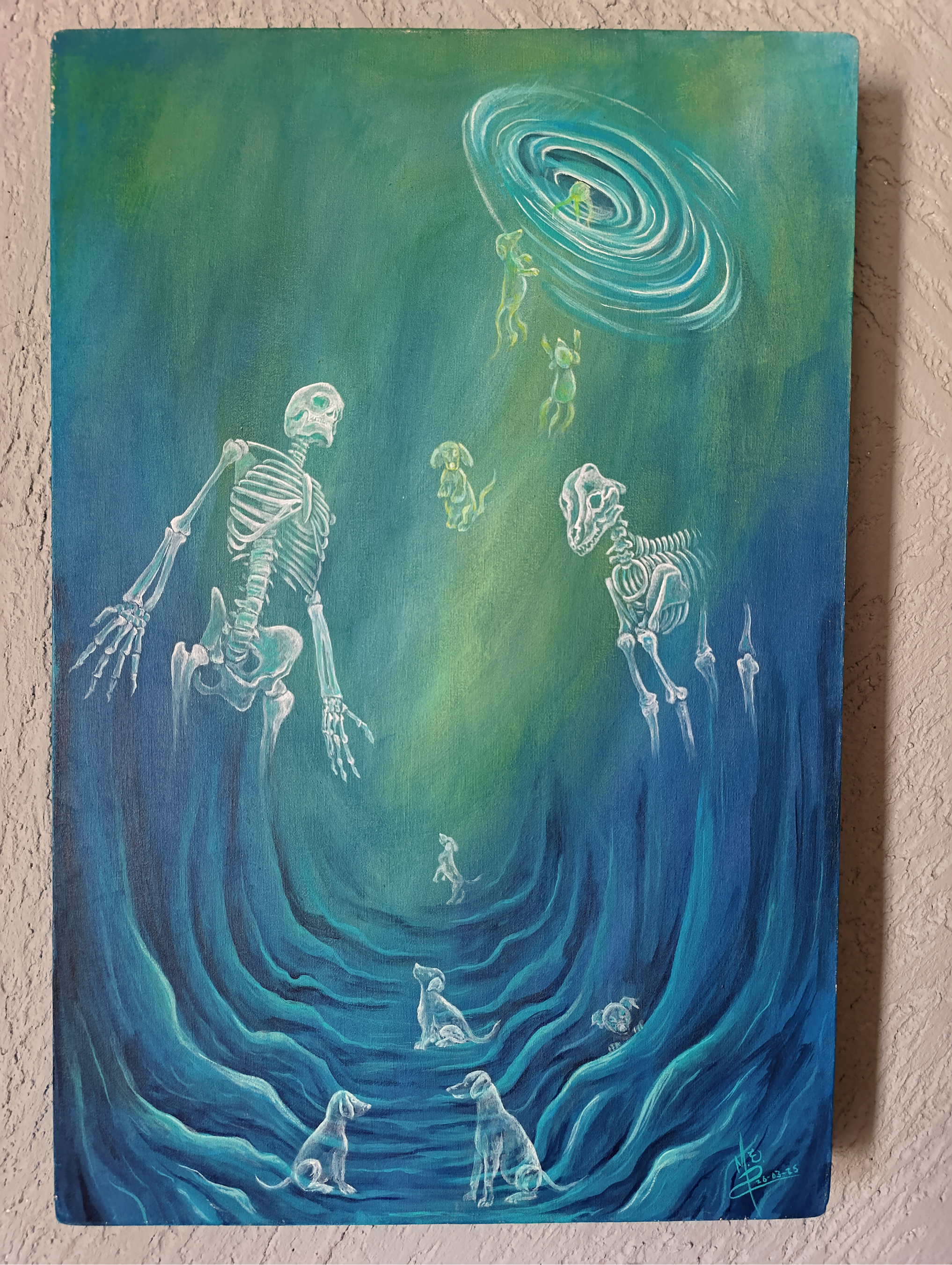 Usamos solo un vehículo para contener el alma