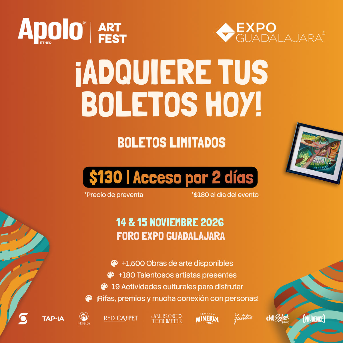 Apolo Art Fest November 14-15, 2026 | Expo Guadalajara