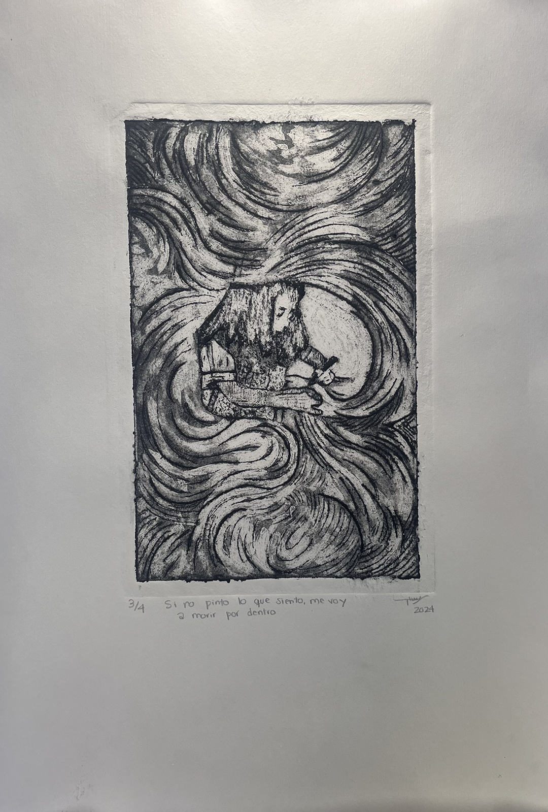 Si no pinto lo que siento me voy a morir por dentro