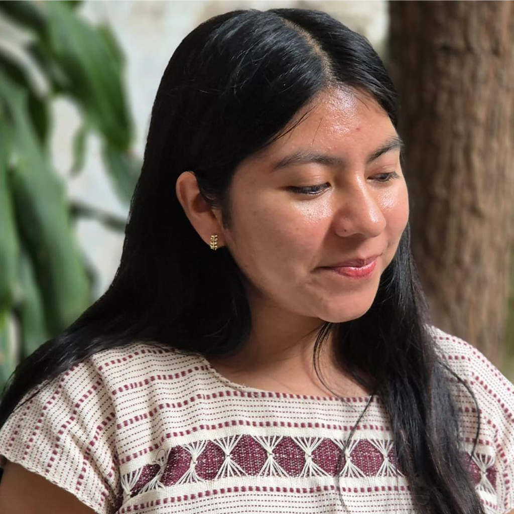 Retrato de Daniela Garduño, artista plástica y pintora contemporánea de Guadalajara México