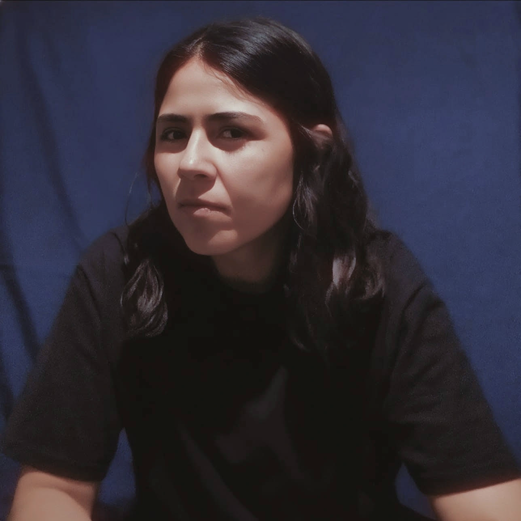 Retrato de Michel Ochoa, artista plástica en Guadalajara México